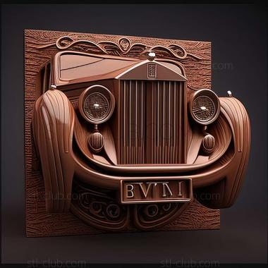 3D model Rolls Royce Phantom V (STL)